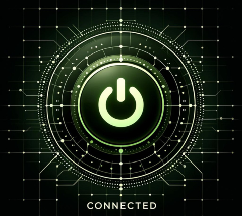 快连NPV加速器 iOS版连接的第三步，连接成功后便可以访问谷歌。